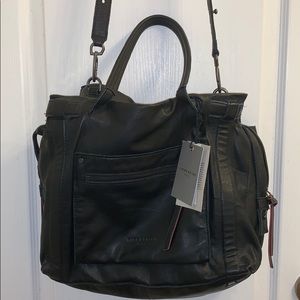 LIEBESKIND Oil Black Vintage VIRGINIA Purse w/TAGS